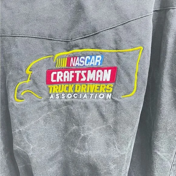 NASCAR Craftsman Association Gray Bomber Jacket - Picture 3 of 11